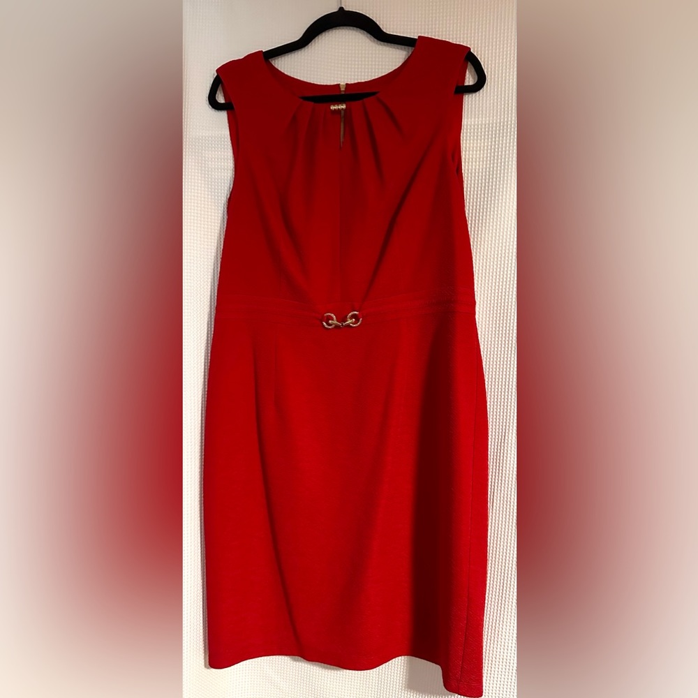 Red dress